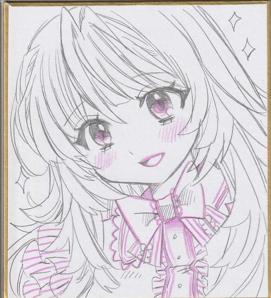 【ドローイング】創作・女の子