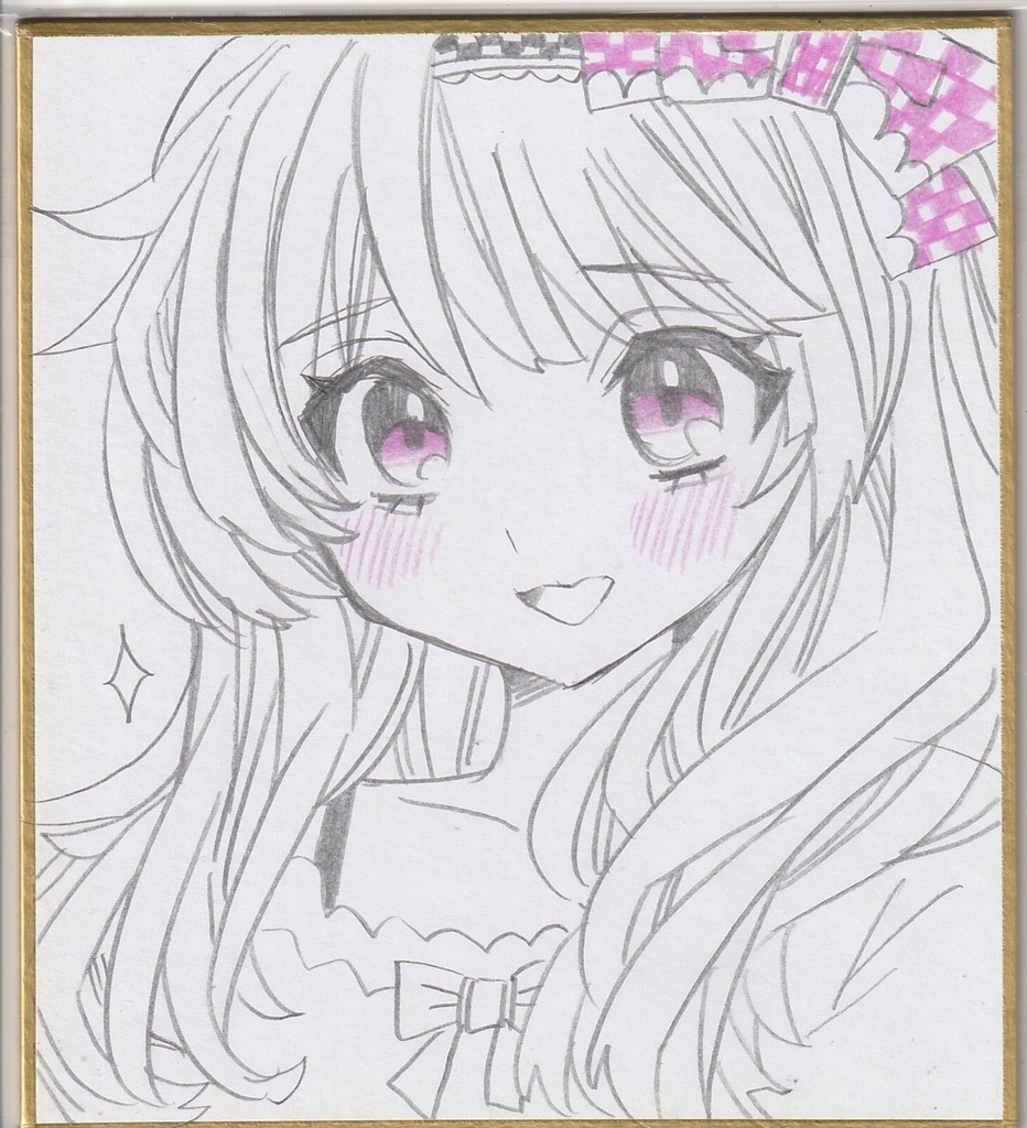 【ドローイング】創作・女の子