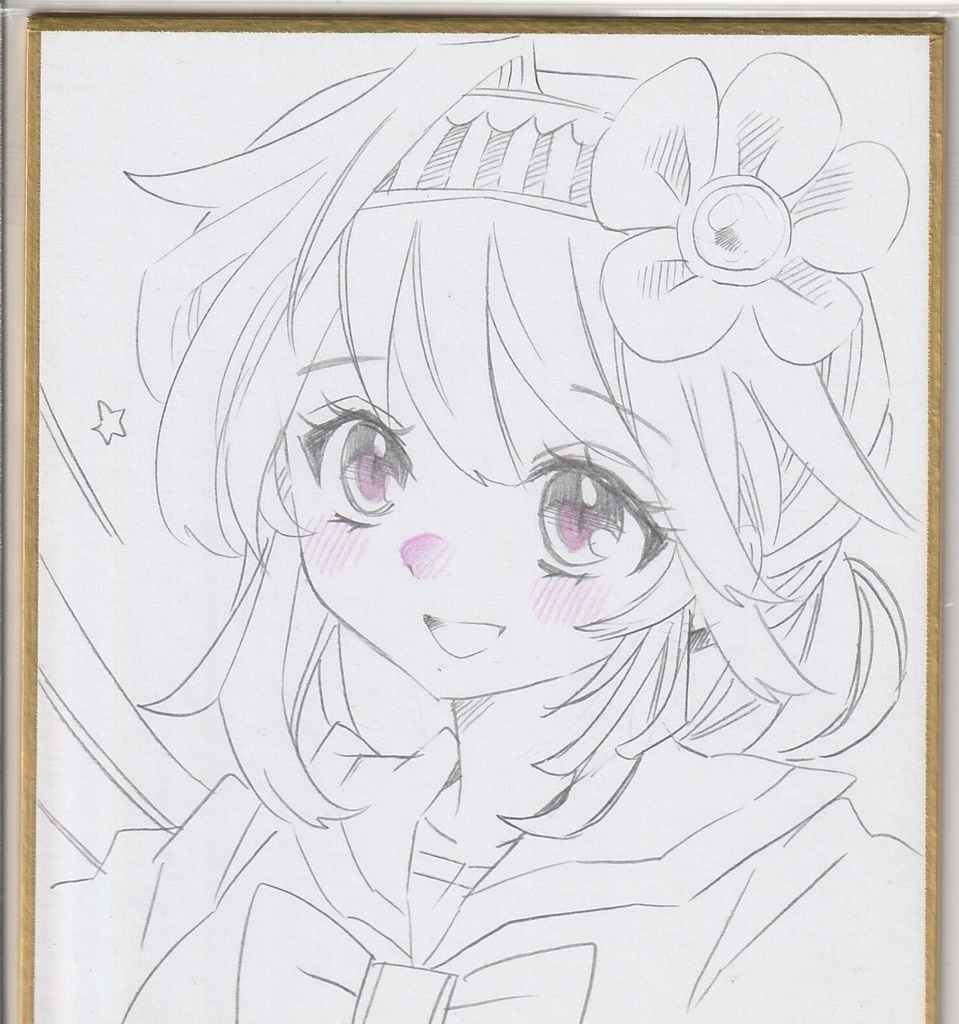 【ドローイング】創作・女の子