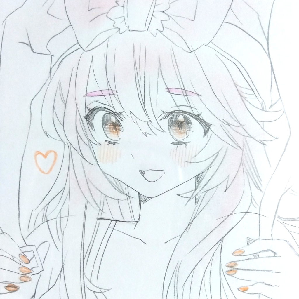 【ドローイング】創作・女の子