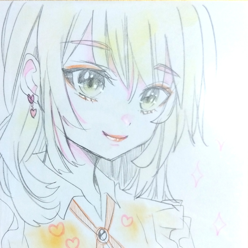 【ドローイング】創作・女の子