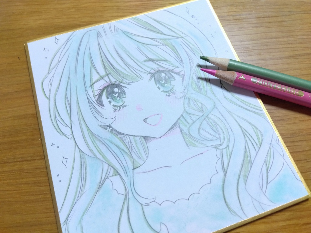【ドローイング】創作・女の子