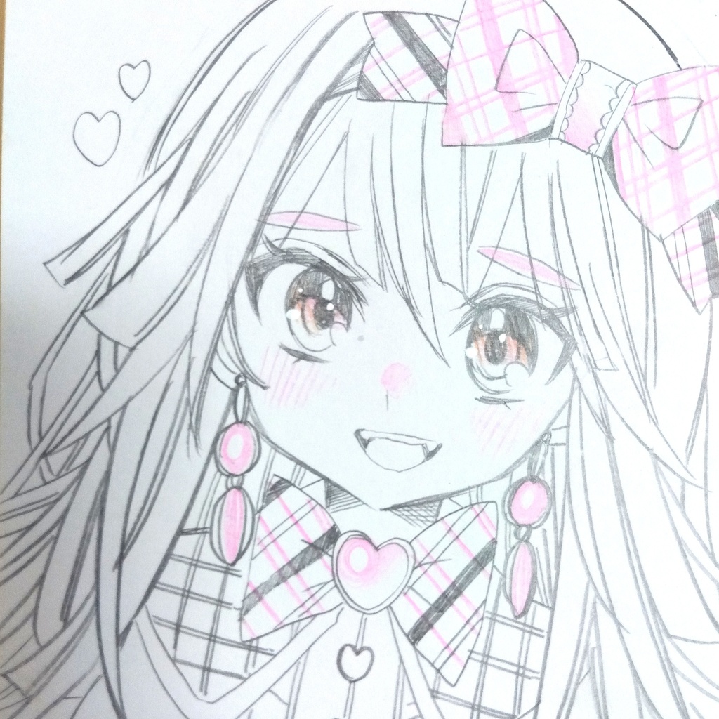 【ドローイング】創作・女の子
