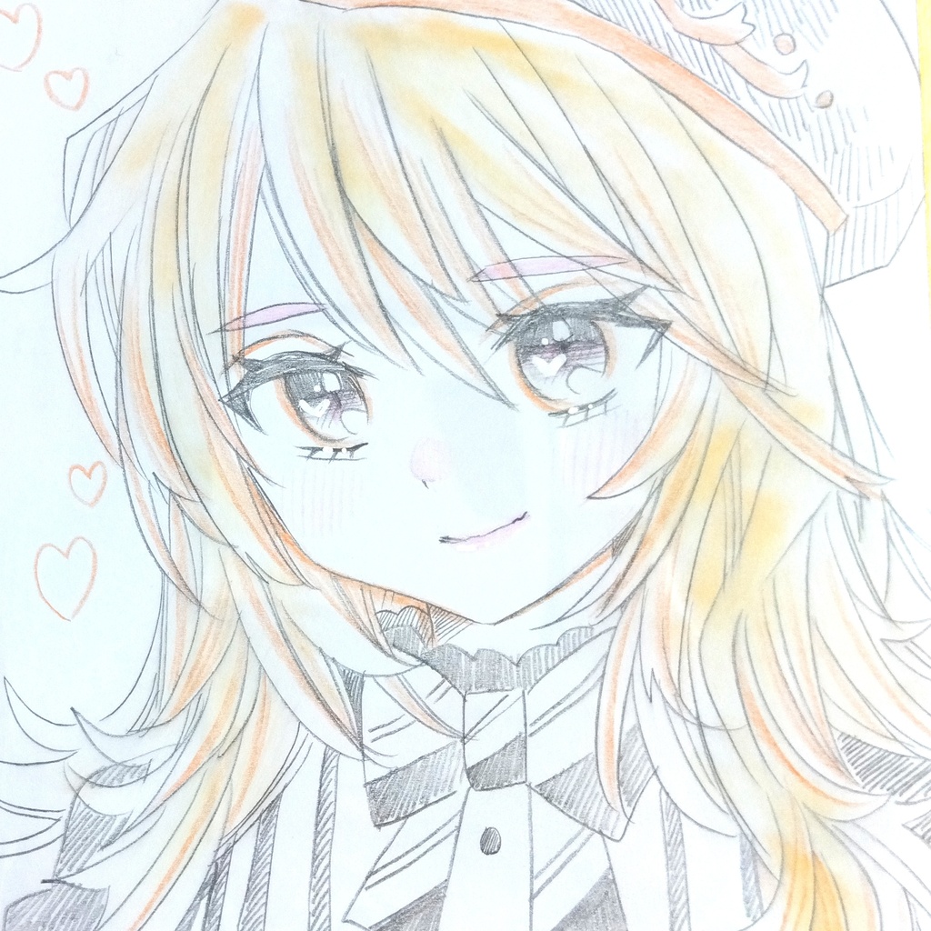 【ドローイング】創作・女の子