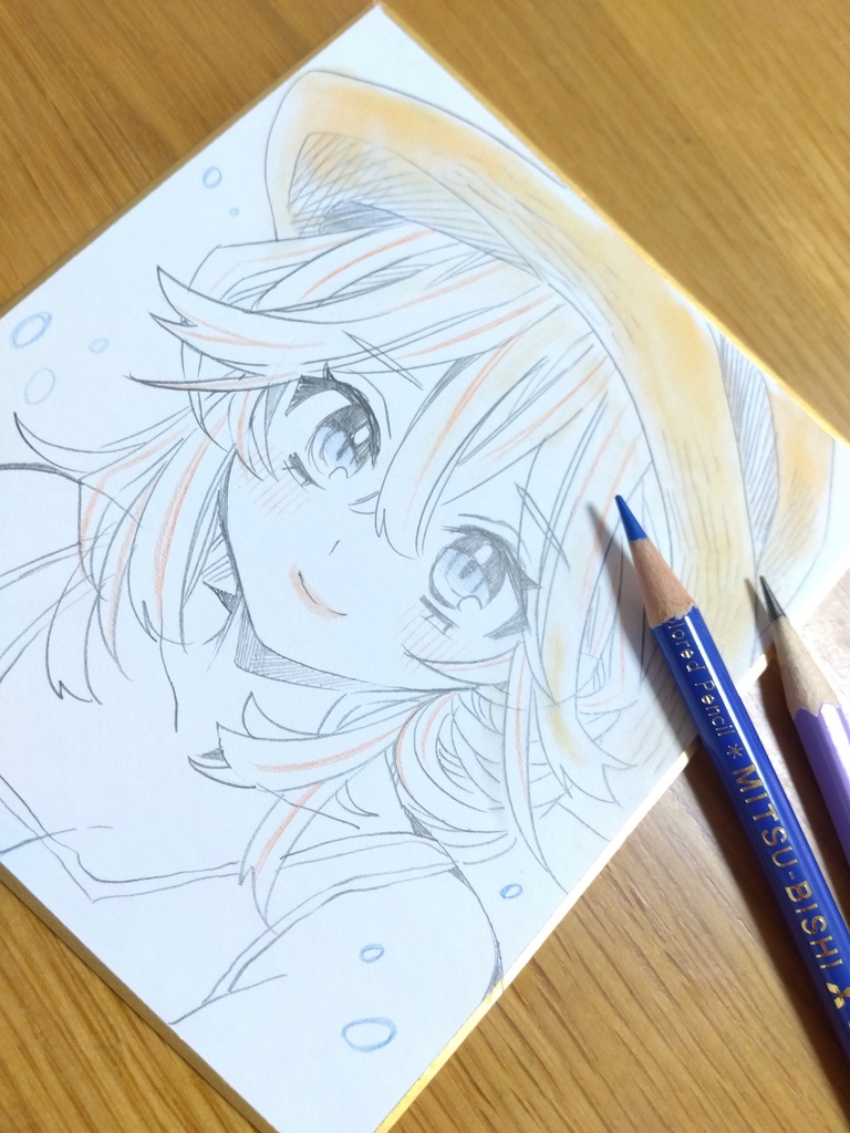 【ドローイング】創作・女の子