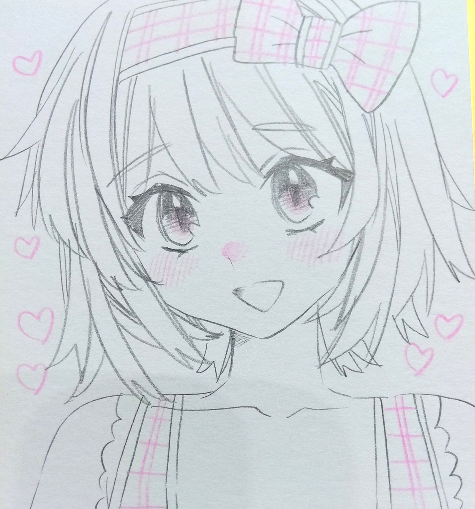 【ドローイング】創作・女の子