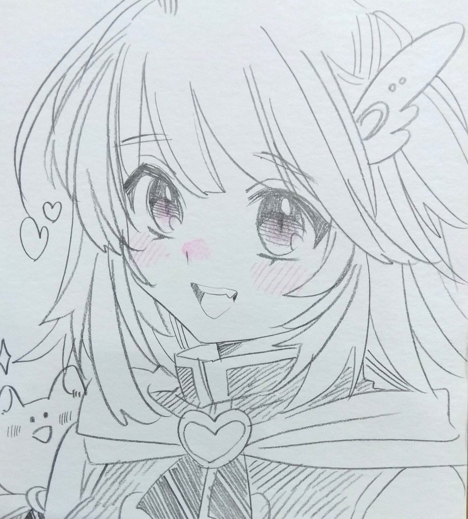 【ドローイング】創作・女の子
