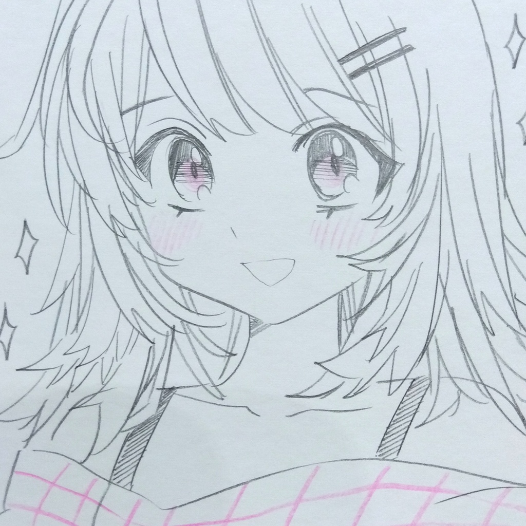 【ドローイング】創作・女の子