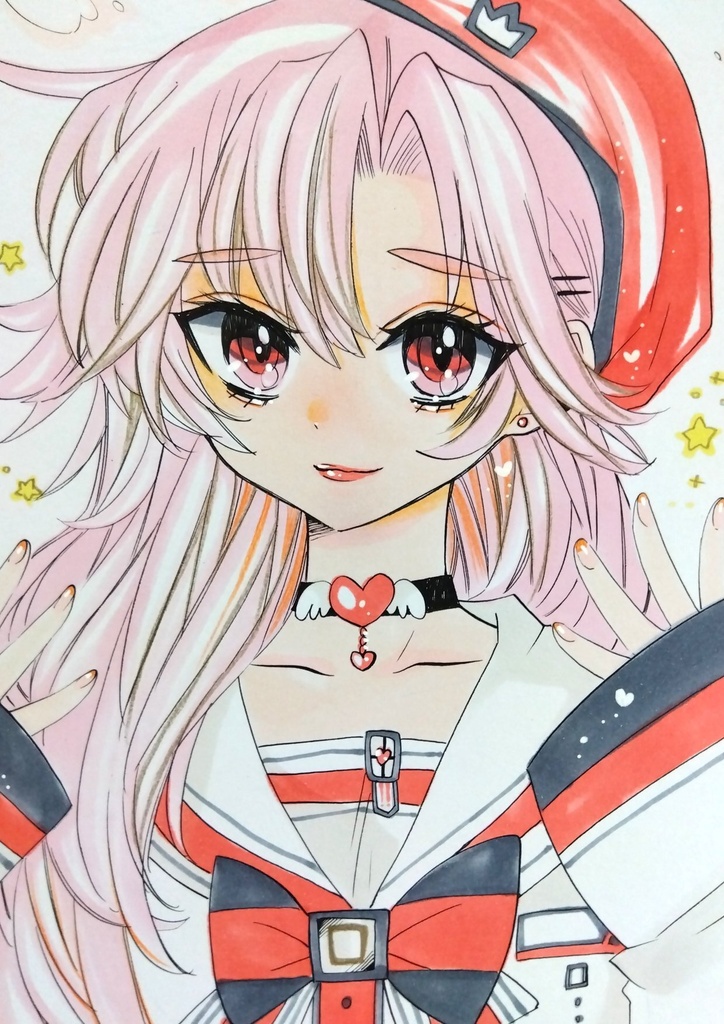 【大色紙】創作・女の子