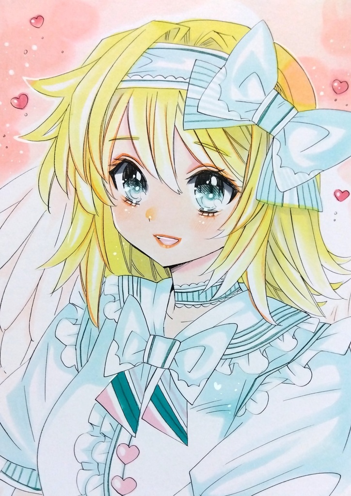 【大色紙】創作・女の子