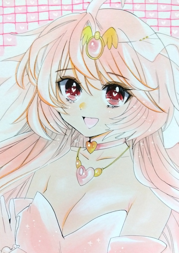 【大色紙】創作・お姉さん