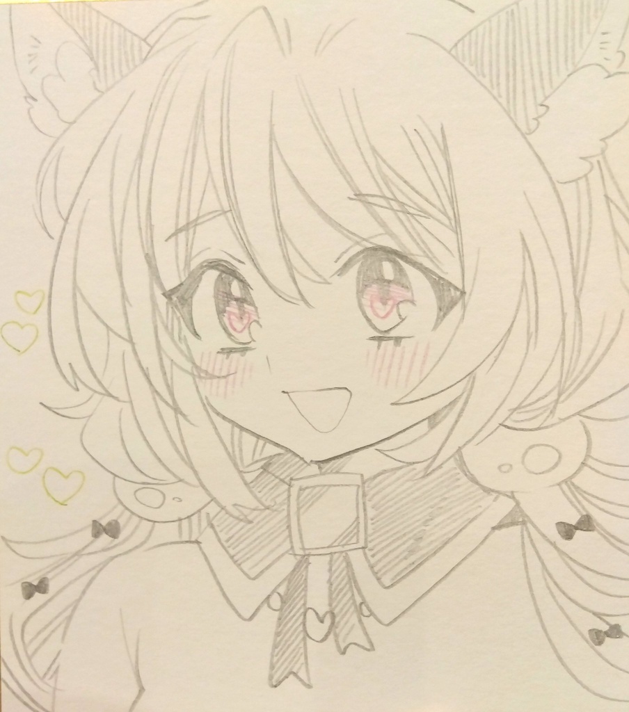 【ドローイング】創作・女の子