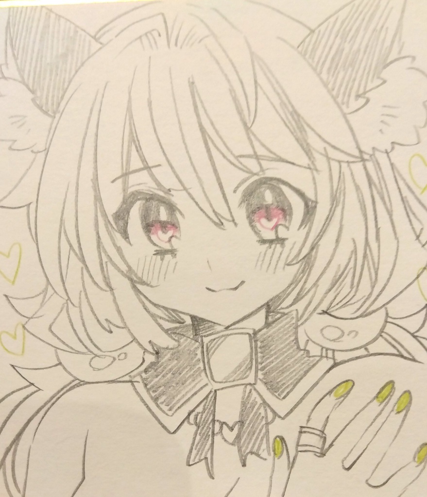【ドローイング】創作・女の子