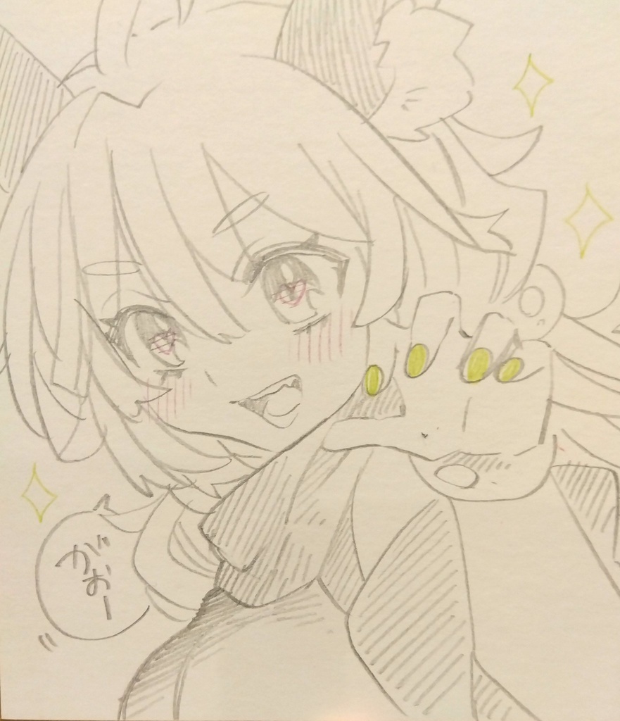 【ドローイング】創作・女の子