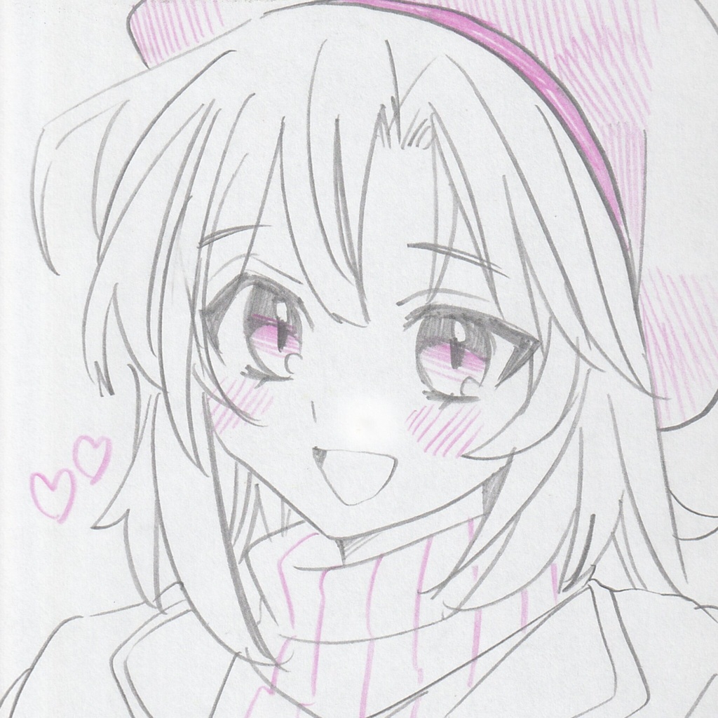 【ドローイング】創作・女の子