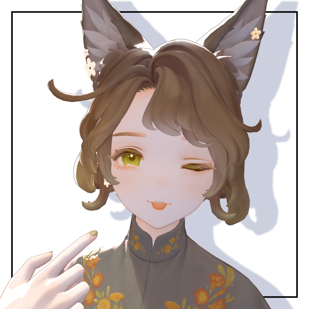 【3アバター対応】✿Bloom Earring✿