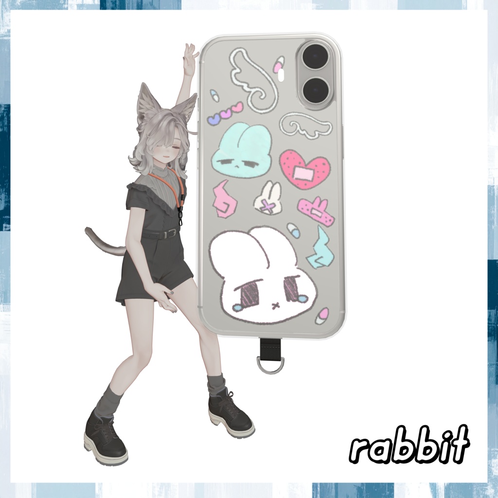 らくがき風ステッカー🐱【BloomPhone 3対応】