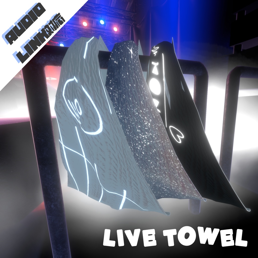 《LIVE TOWEL》【audio link対応】