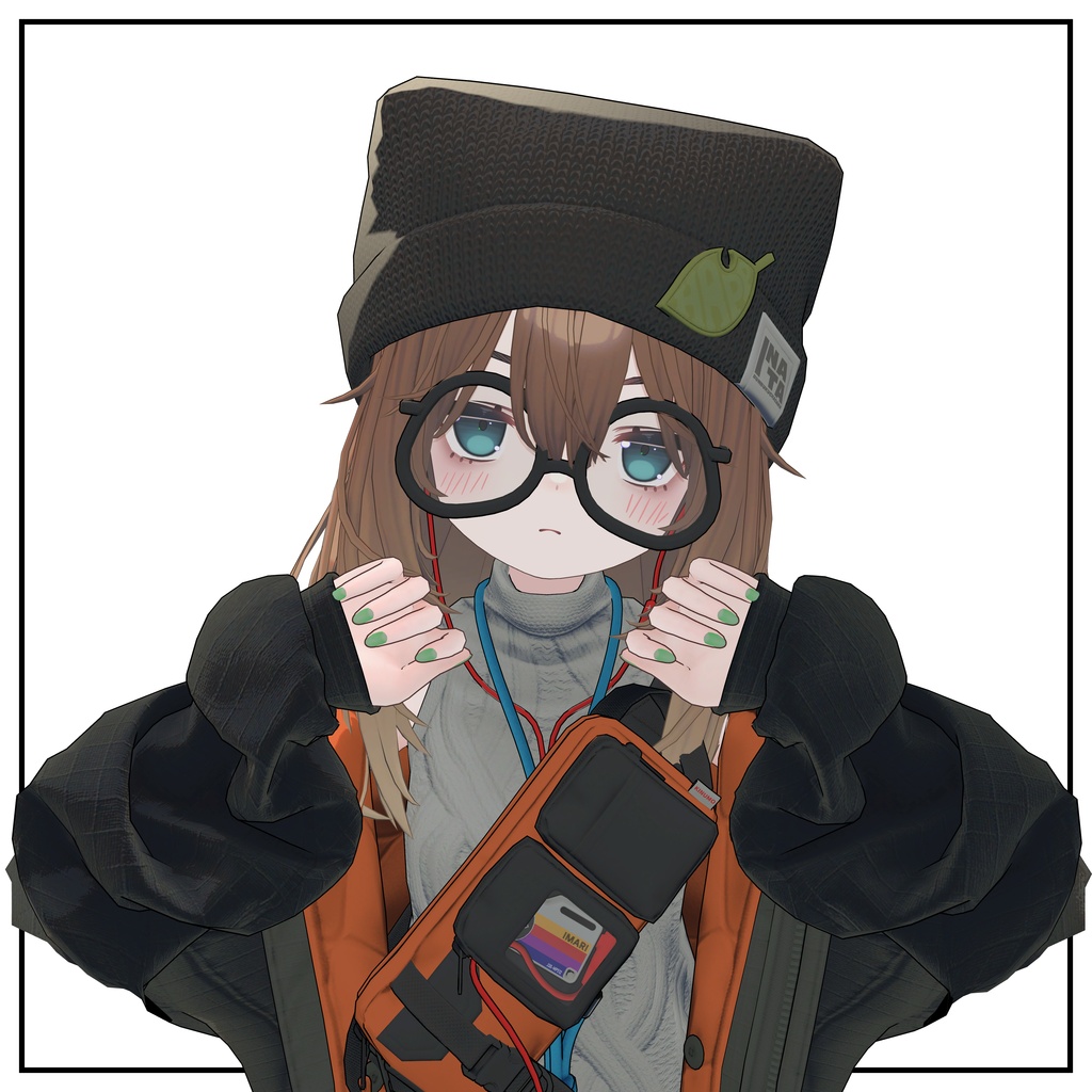 【複数アバター対応】ものぐさネイルmask