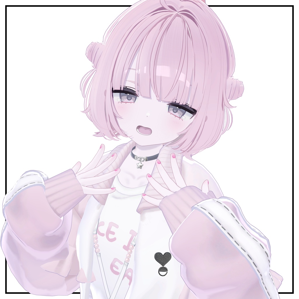 【複数アバター対応】ものぐさネイルmask