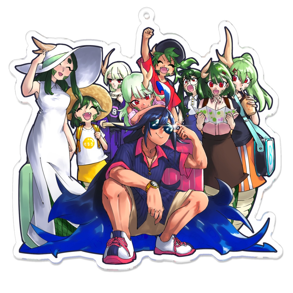 トラベルや家のアクキー