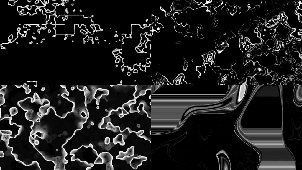 misumi VJ Loops footage "noise" compilation