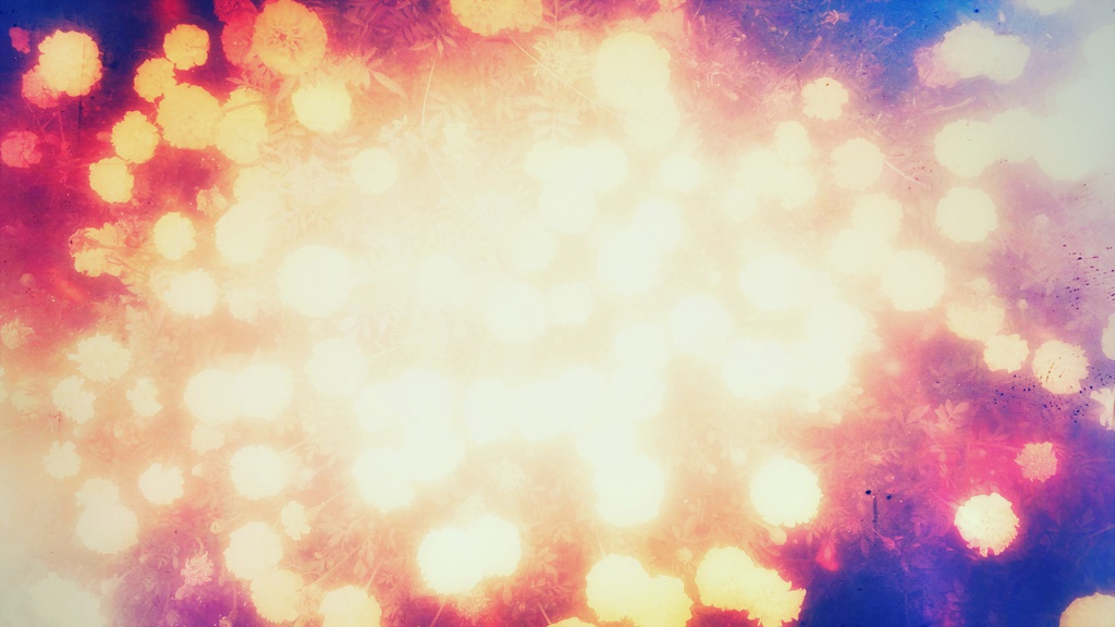 花と木と水の加工テクスチャ&元写真データ