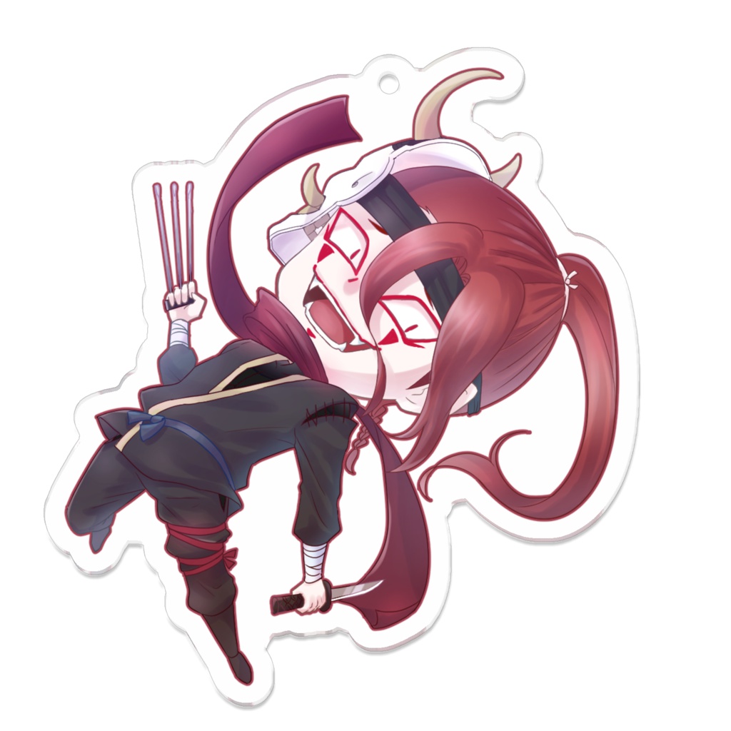 SDゲツエイアクリルキーホルダー
