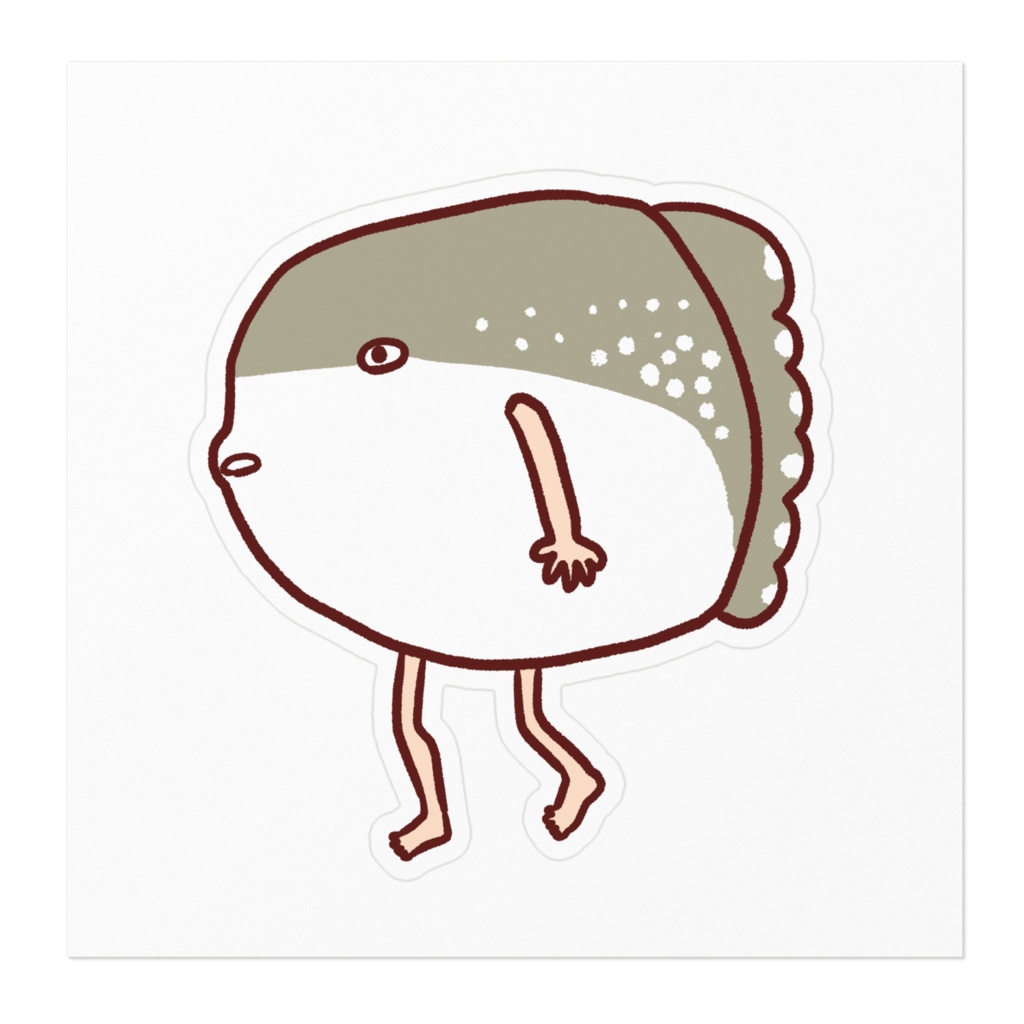 ステッカーマンボウ