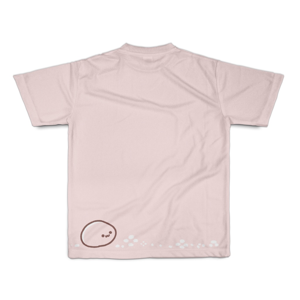 ももまるが覗いているよTシャツ( ˙꒳˙ )