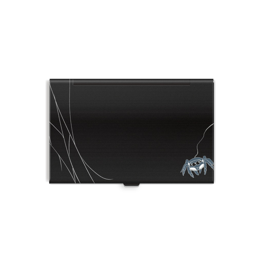 ■２バリエ：おともだち名刺ケース（ゲツエイ&蜘蛛くん）