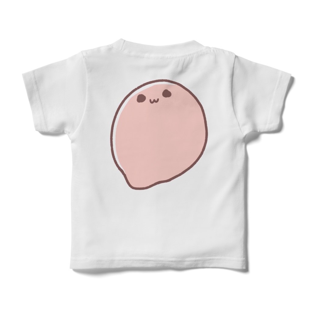 100~160サイズ■キッズもOKももまる両面Tシャツ( ˙꒳˙ )