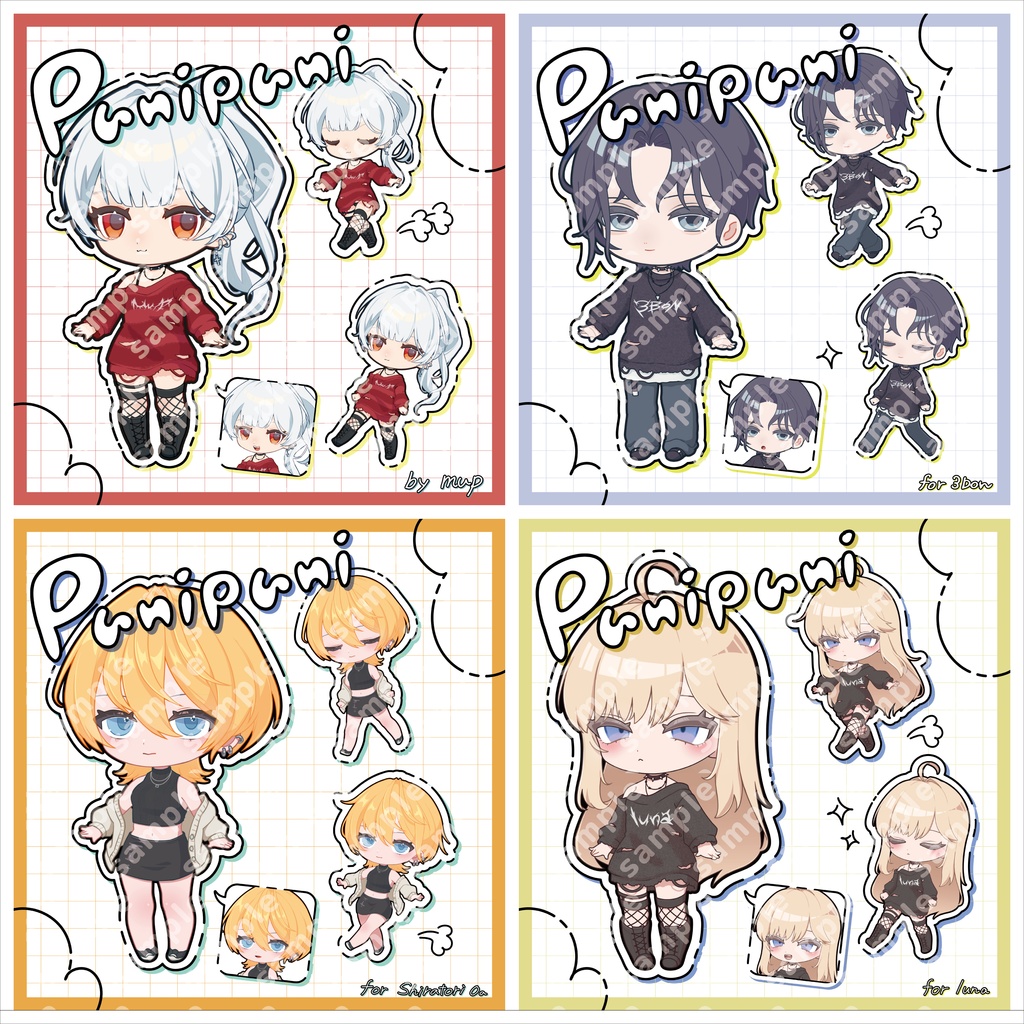 【個別依頼】ぷにぷにあばたー用イラスト