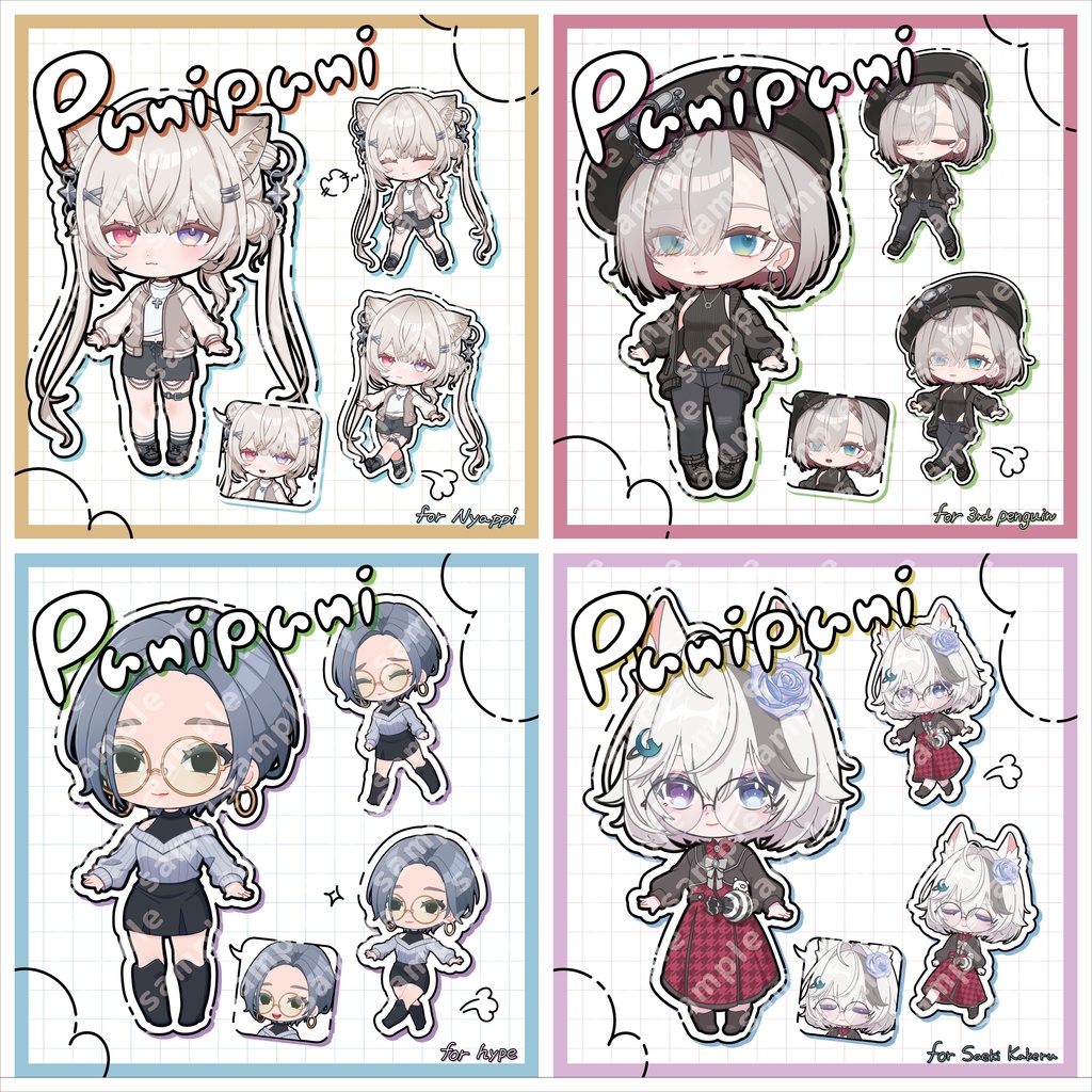 【個別依頼】ぷにぷにあばたー用イラスト