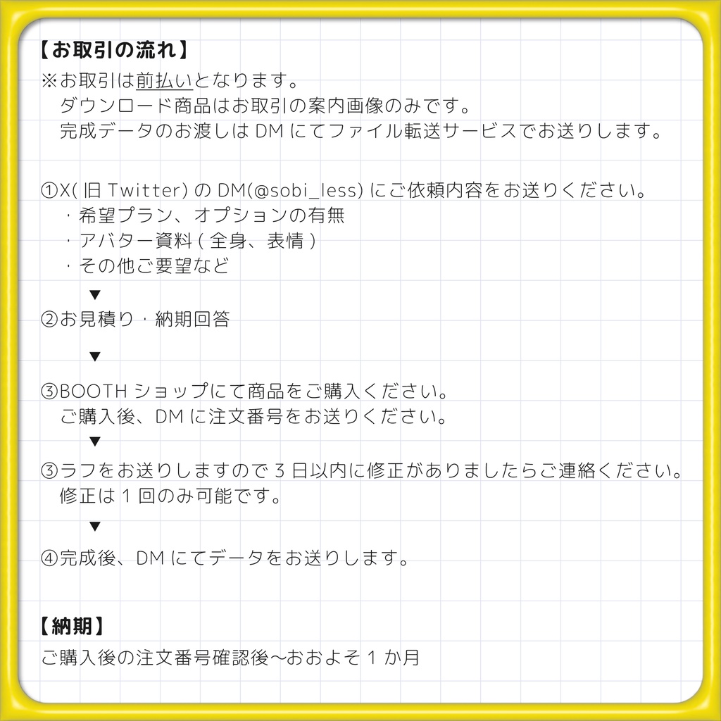 【個別依頼】ぷにぷにあばたー用イラスト