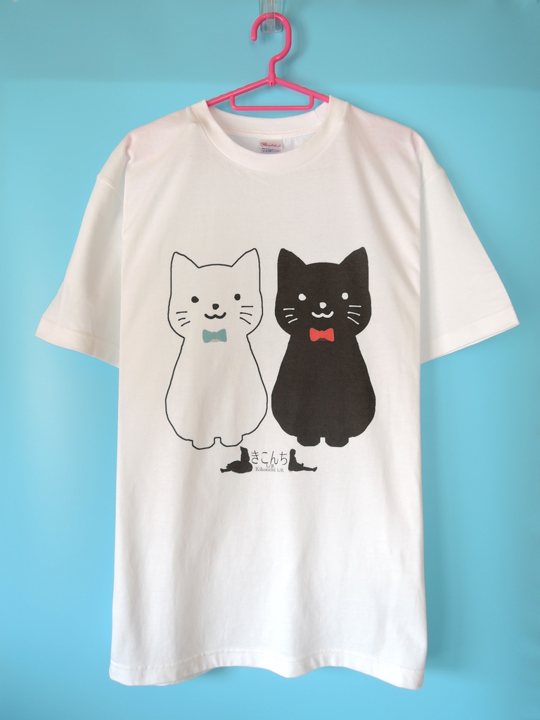 【Booth限定】きこんちの猫Tシャツ（人間サイズ）