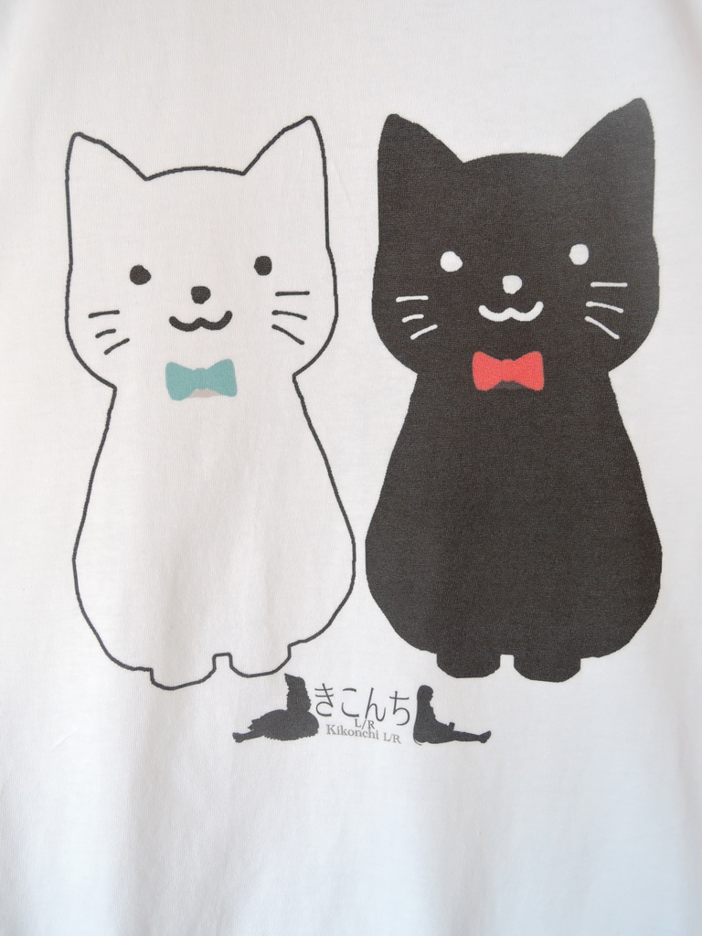 【Booth限定】きこんちの猫Tシャツ(人間サイズ)