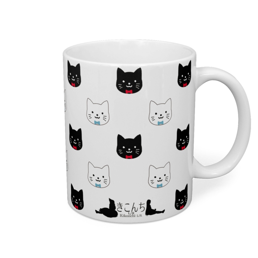 ねこいっぱいマグカップ