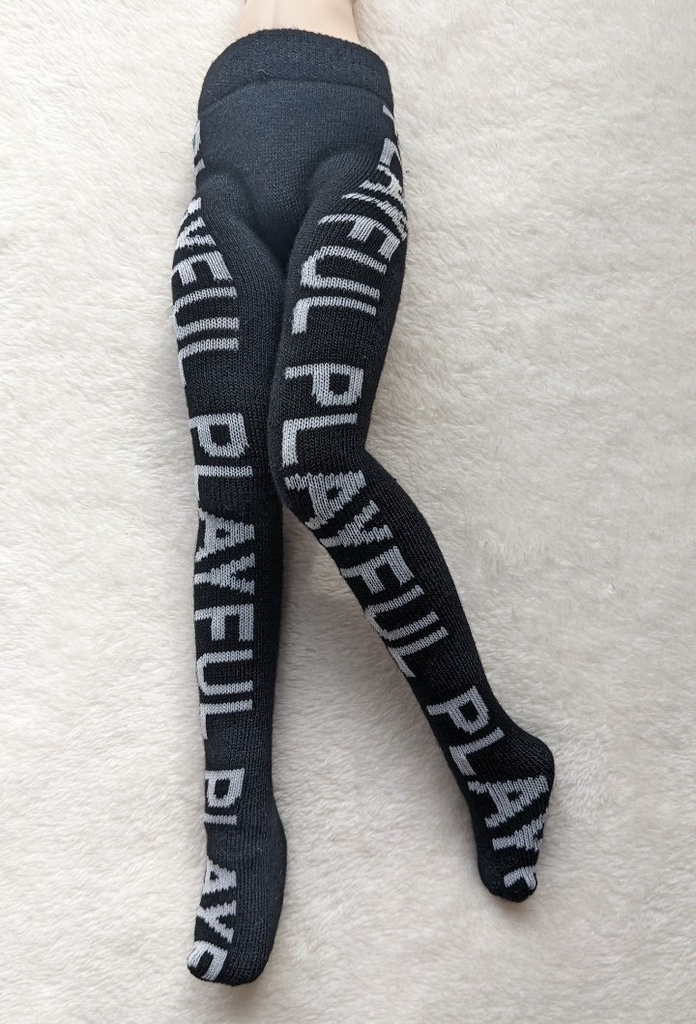 MDD系サイズ タイツ PLAYFUL ブラック