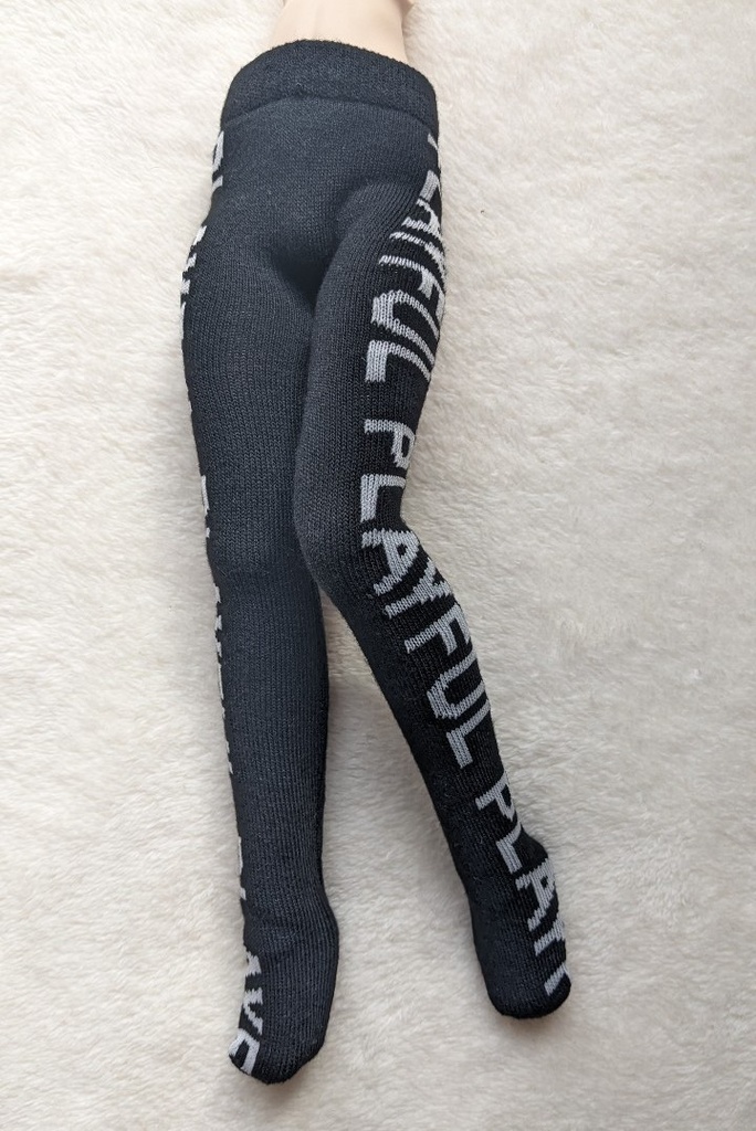 MDD系サイズ タイツ PLAYFUL ブラック