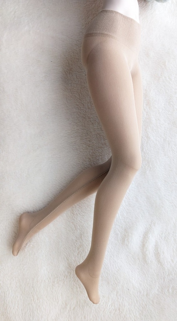 再販 DD系サイズ ハイゲージタイツ 透けない肌色 #2