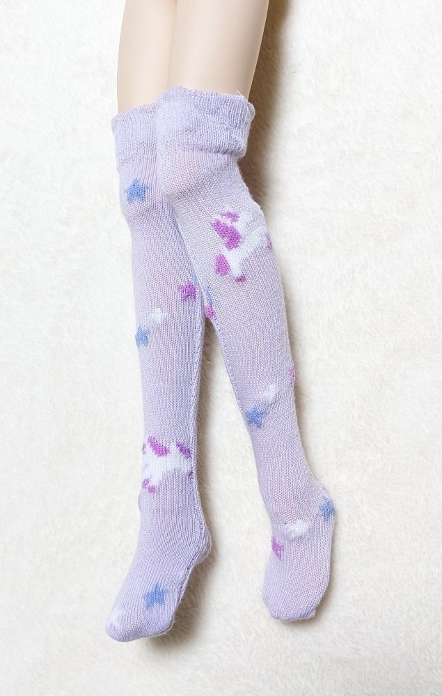 ニーソックス ペガサススター ライラック MDD、DDP、DD、DDDy着用可能