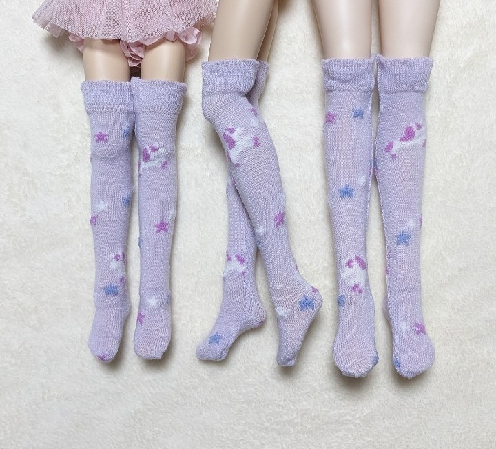 ニーソックス ペガサススター ライラック MDD、DDP、DD、DDDy着用可能