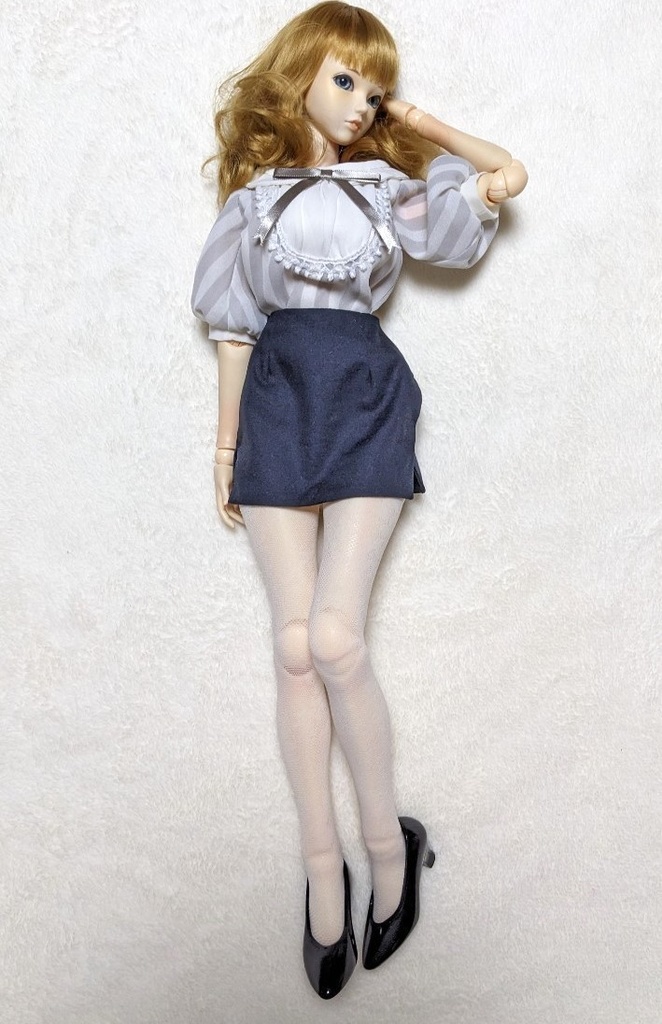 再販 ニーソックス フラワーレース クリームホワイト