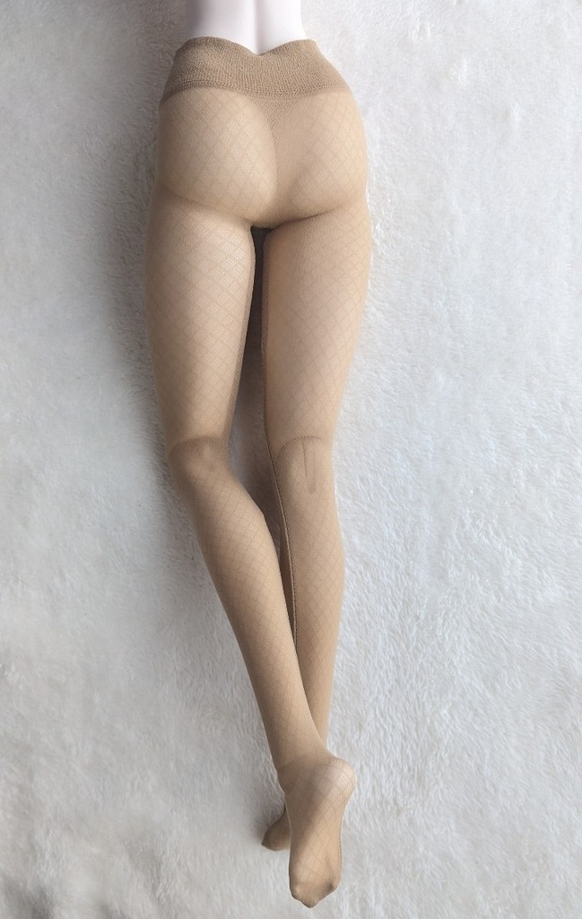 last1再販準備中 DD系サイズ ハイゲージタイツ ミニダイヤ クリアヘーゼル DDDy着用可