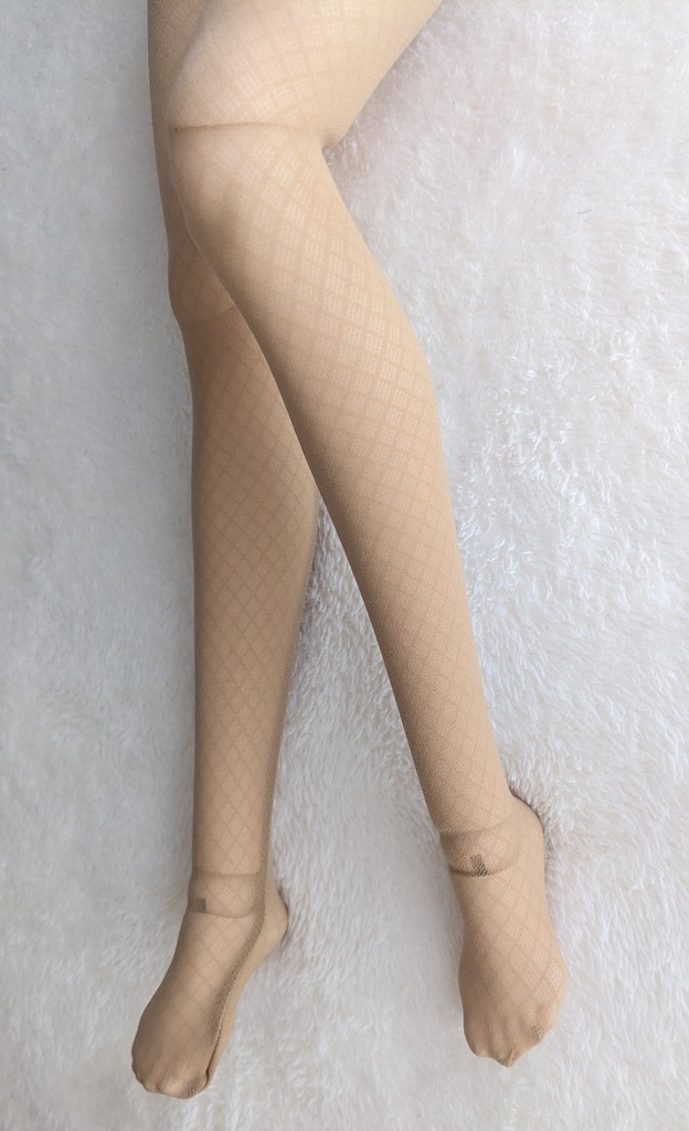 last1再販準備中 DD系サイズ ハイゲージタイツ ミニダイヤ クリアヘーゼル DDDy着用可