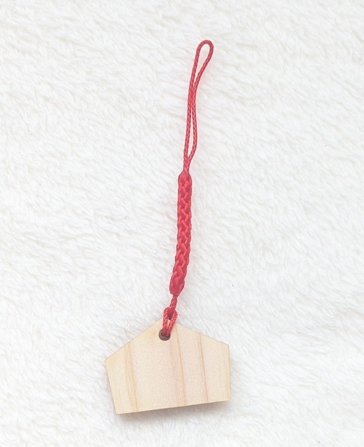 ドール用絵馬 きつねさん MDD,DDP,DD,SD、幼SD、他1/12サイズのドールなどにもおすすめの絵馬