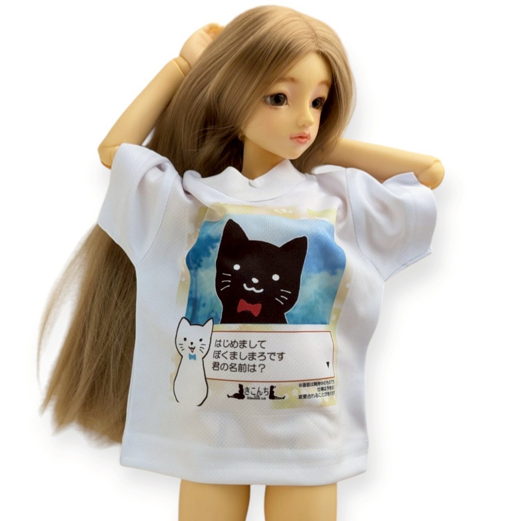 DDサイズ オリジナルプリントビッグT ギャルゲ風 DDDY、SD等着用可能