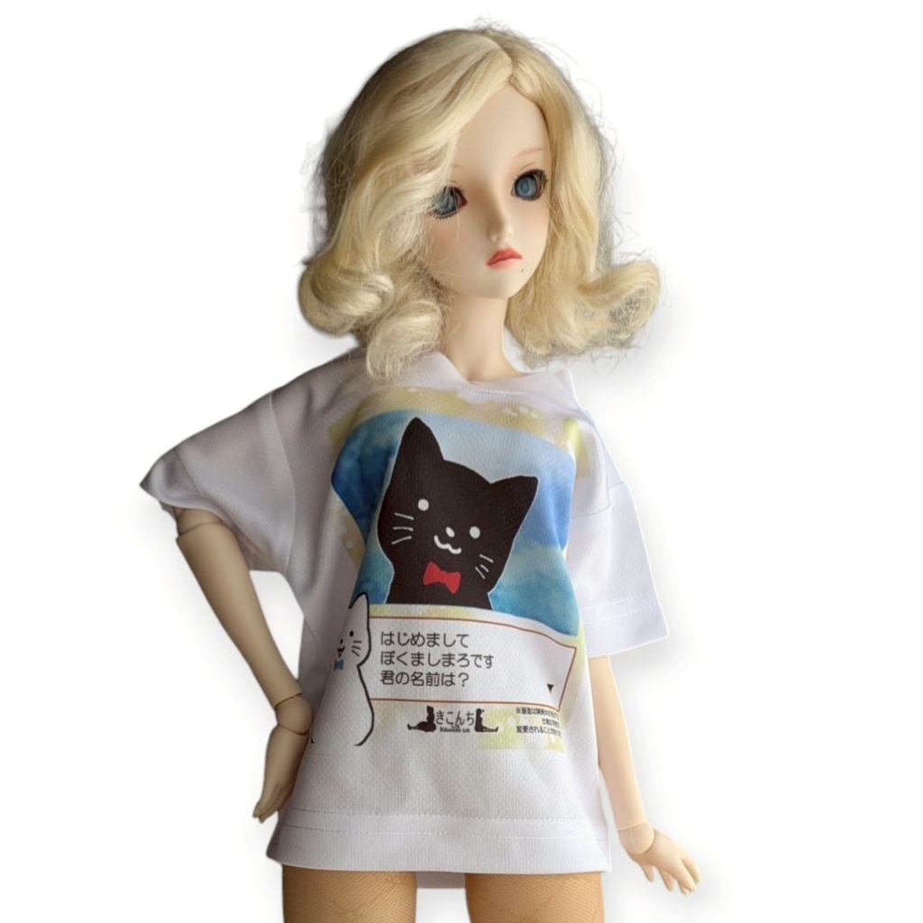 DDサイズ オリジナルプリントビッグT ギャルゲ風 DDDY、SD等着用可能