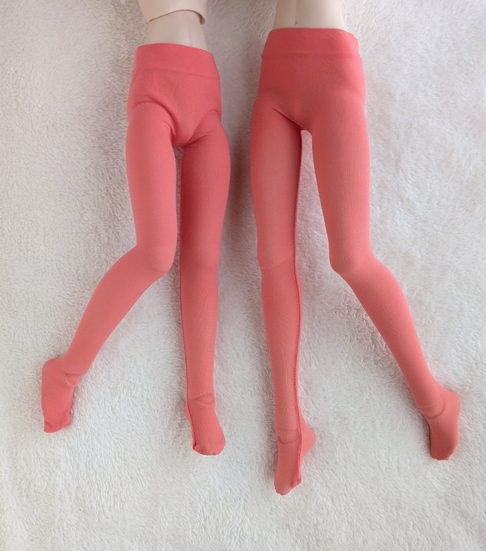 新作 MDD・DDPサイズ ハイゲージタイツ プレーン オレンジ SD着用可能
